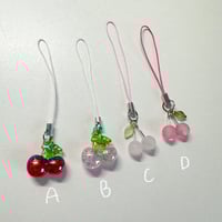 Image 3 of cherry phone charms