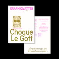 Image 1 of Graphic Matter invite Choque Le Goff