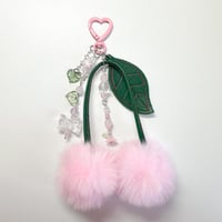 Image 2 of cherry bag charm / keychain 