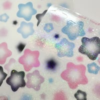 Image 5 of ombré stars transparent