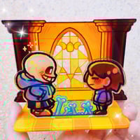 ★ UNDERTALE 2 LAYERS STANDEE ★