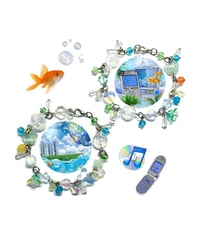 Image 1 of Frutiger aero bracelet 