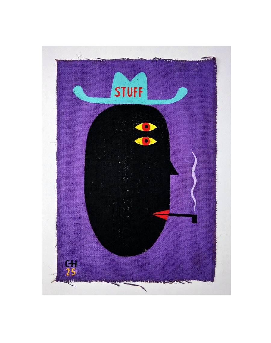 Image of THE MAN WHO KEPT STUFF UNDER HIS HAT