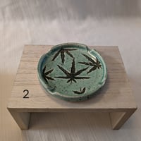 Image 3 of Carved Ashtrays - Green