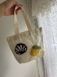 Image 2 of Seabreeze Market Mink Tote Bag