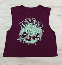 Image 1 of InkSpit Rats Sleeveless Crop Top - Multiple colors - Summer edition