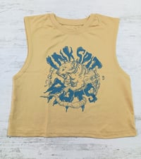 Image 3 of InkSpit Rats Sleeveless Crop Top - Multiple colors - Summer edition