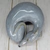 Nimbus Blue Sighthound Sculpture
