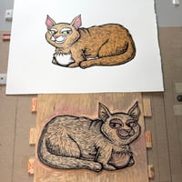 Loaf Cat Limited Edition Print