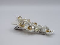 Image 2 of White Bouquet Hair Clip