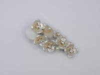 Image 3 of White Bouquet Hair Clip