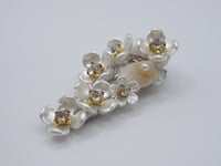 Image 1 of White Bouquet Hair Clip