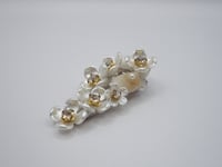 Image 15 of White Bouquet Hair Clip