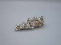 Image 16 of White Bouquet Hair Clip