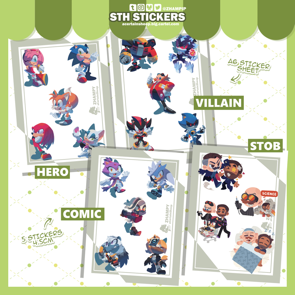 StH Stickers