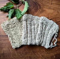 Image 2 of 1 x Nettle Fibre Soap Pouch - Made in UK