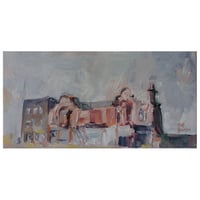 Image 1 of Victoria House on Victoria Road - Oil on Canvas 