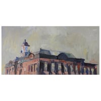 Image 1 of Langside Library - Oil on Canvas 