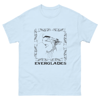 Image 1 of heron lunch tee... in light blue