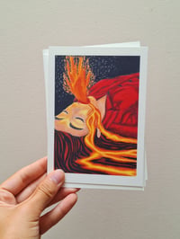 Image 5 of LOT DE 4 CARTES POSTALES - FEMMES PAYSAGES
