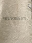 Repurposed Large Canvas Tote Bag