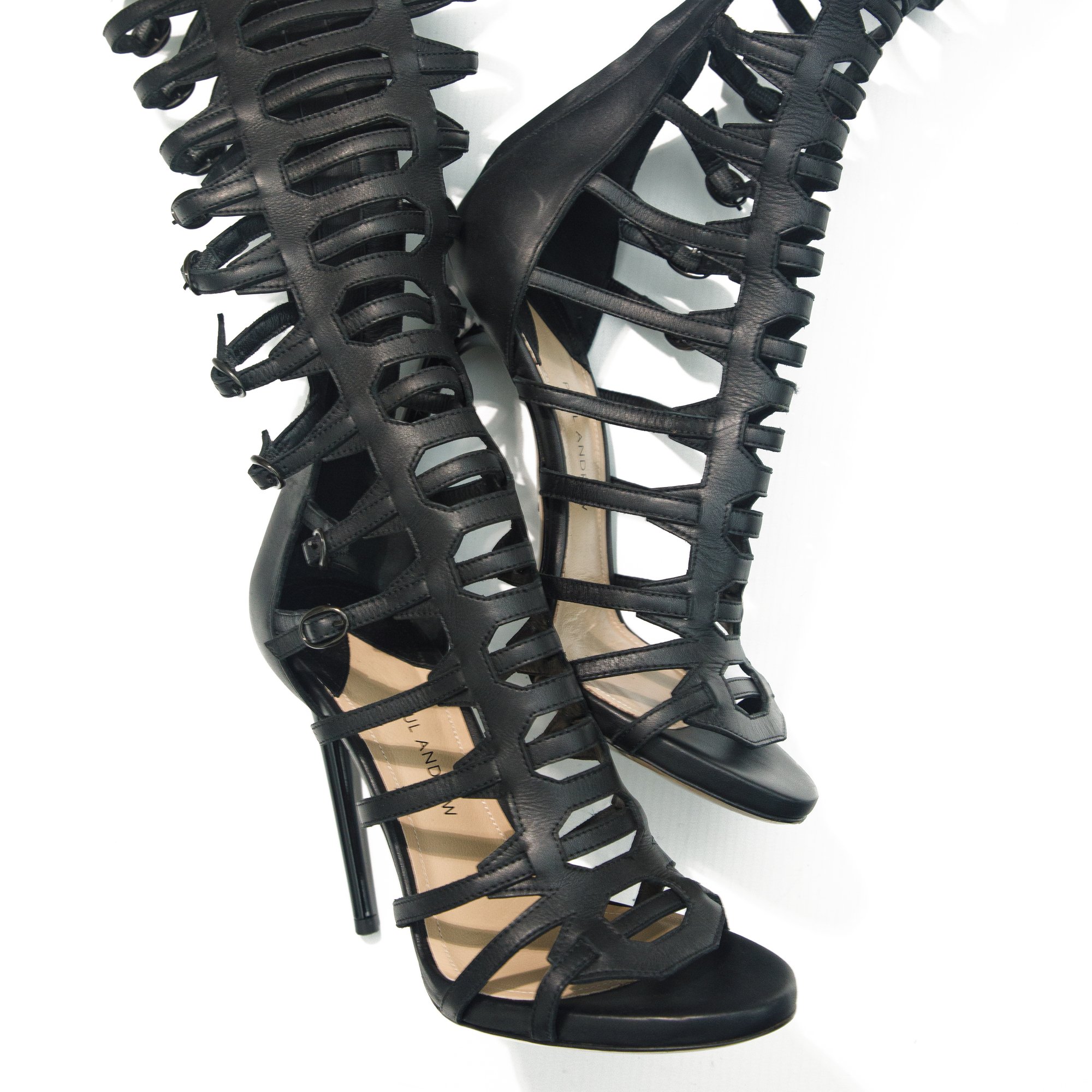 Image of Paul Andrews 2015 Italian Leather Gladiator Heels