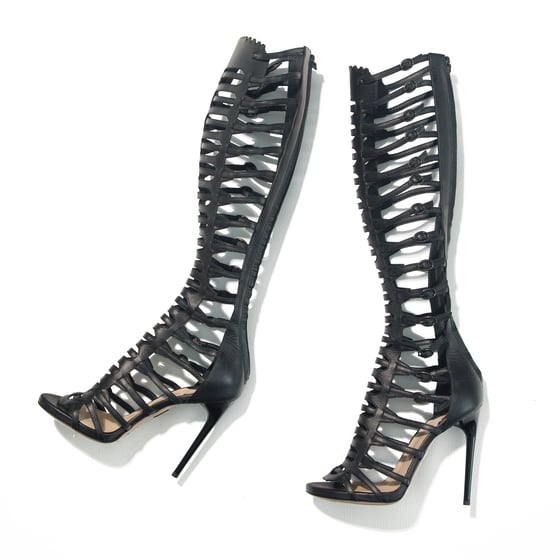 Image of Paul Andrews 2015 Italian Leather Gladiator Heels