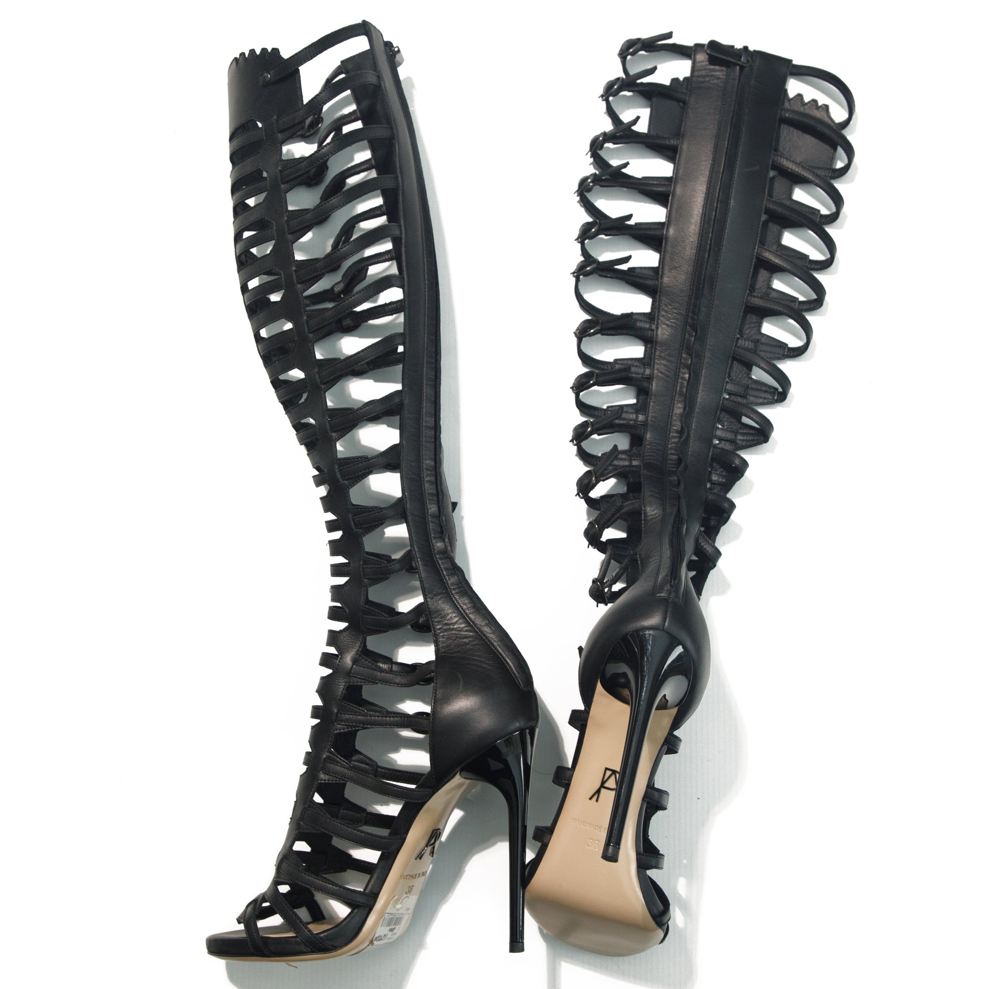Image of Paul Andrews 2015 Italian Leather Gladiator Heels