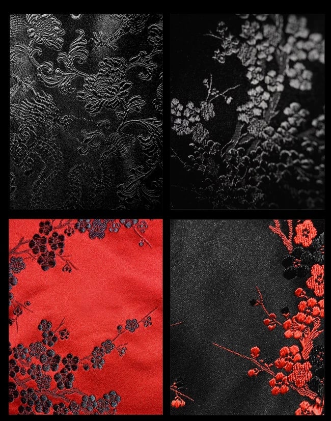 Image of  SAKURA SILK BROCADE CORSET