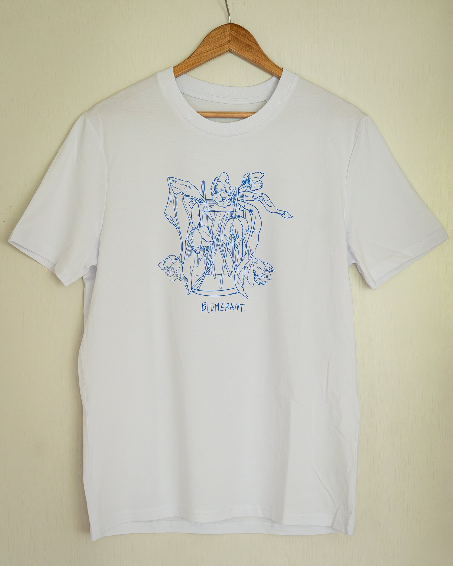 Image of Bandshirt blümerant. (weiß)