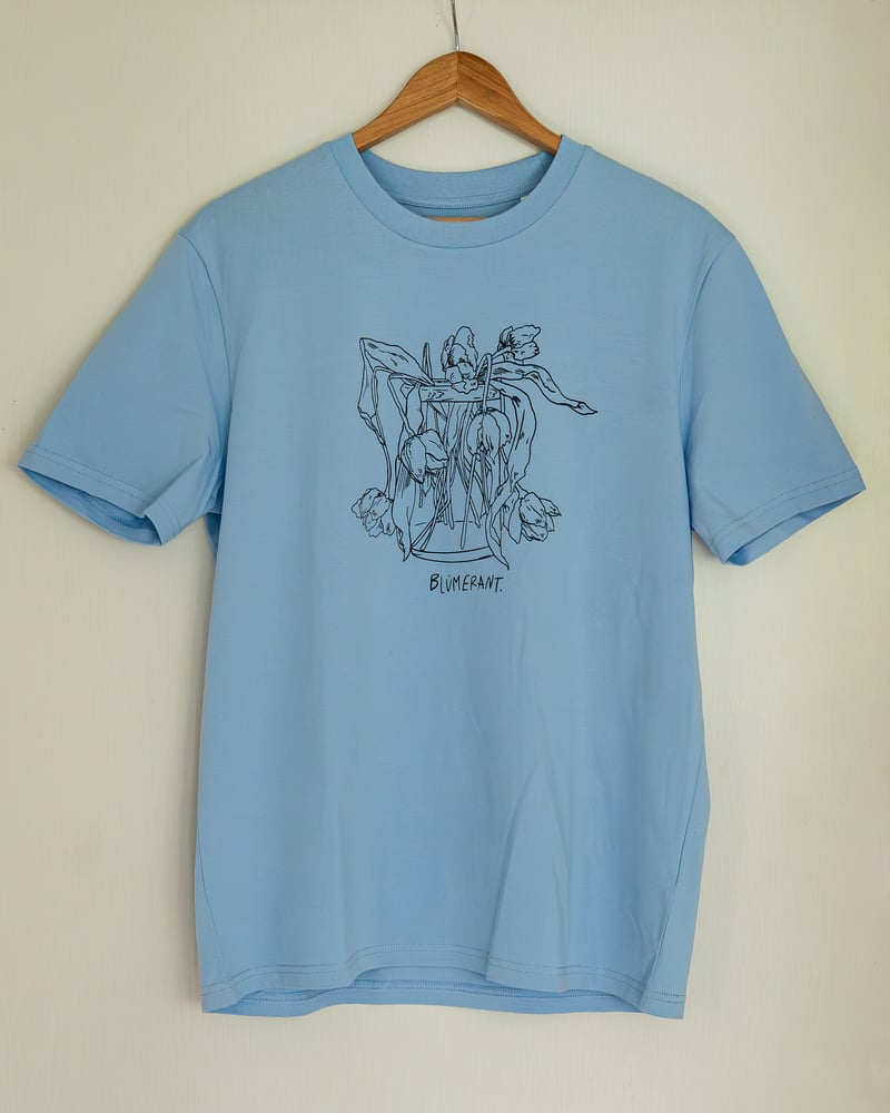 Image of Bandshirt blümerant. (blau)