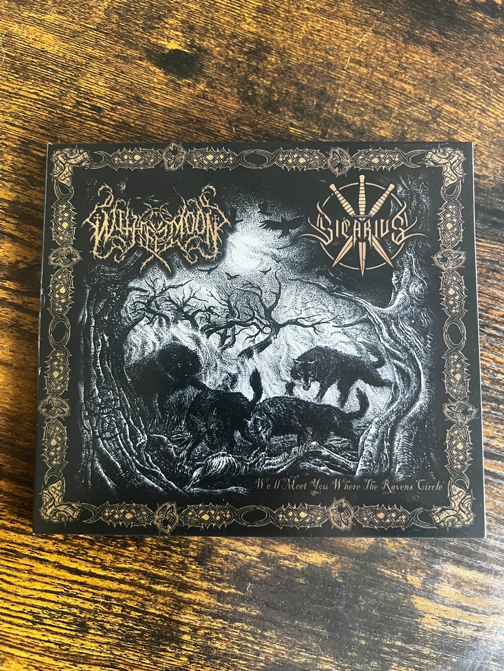 Withermoon / Sicarius - We'll Meet You Where the Ravens Circle CD ABM-78