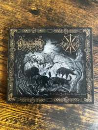 Image 2 of Withermoon / Sicarius - We'll Meet You Where the Ravens Circle CD ABM-78