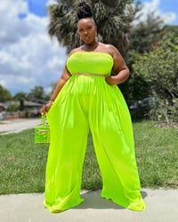 Relaxed Fit Neon Jumpsuit 