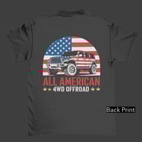 Image 2 of ALL AMERICAN JEEP TEE
