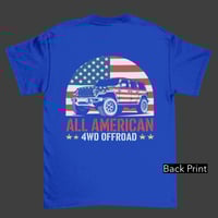 Image 4 of ALL AMERICAN JEEP TEE