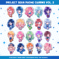 Image 1 of ✧ Project Sekai Phone Charms Vol. 2 ✧
