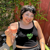 Image 5 of manu's heart micro-rib top