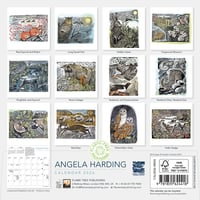 Image 4 of Angela Harding Mini Wall Calendar 2026