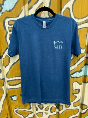 Holy City Brewing Tee - Blue