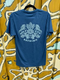 Image 1 of Holy City Brewing Tee - Blue