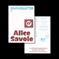 Image 1 of Graphic Matter invite  Alice Savoie