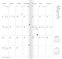 Image 2 of Angela Harding: Knepp Jay and Oak Tree 2026 Year Planner - Month to View