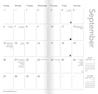 Image 3 of Angela Harding: Knepp Jay and Oak Tree 2026 Year Planner - Month to View