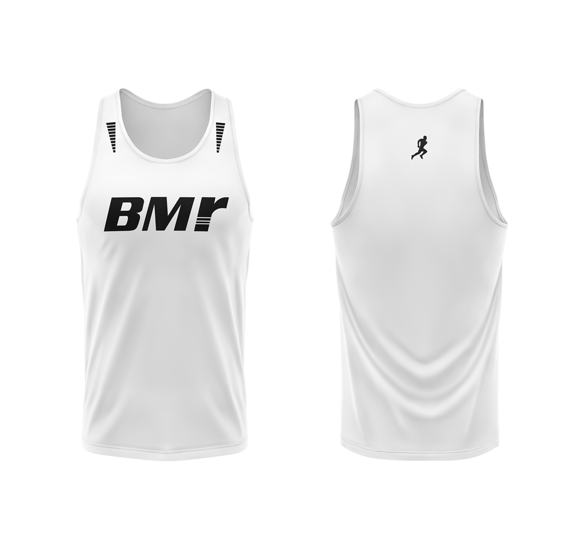 BMR Race Tank- White