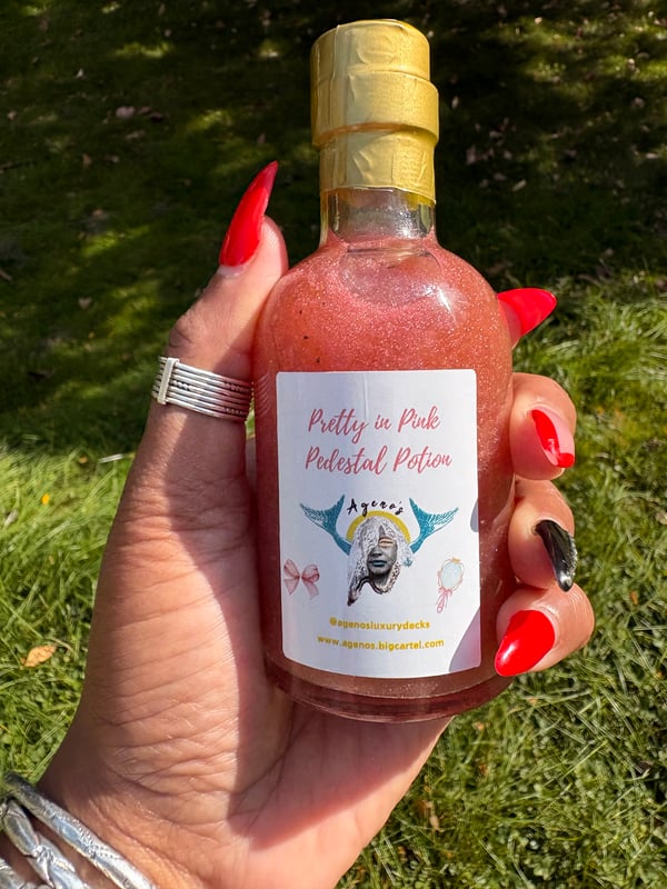 Image of Pretty in Pink Pedestal Potion