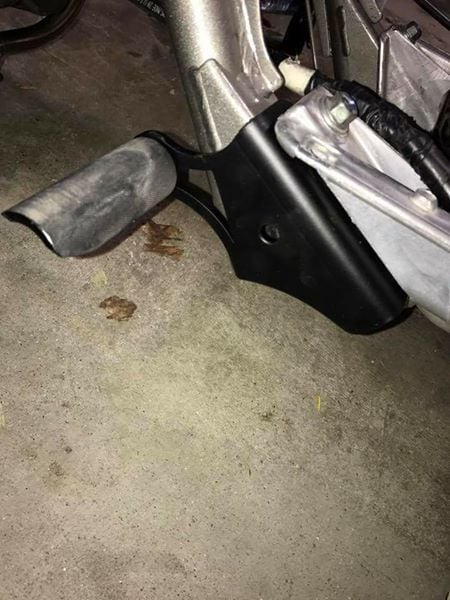 HONDA RUCKUS SHORTY REAR SETS