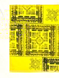 Image of GET GOING! Bandanna in Yellow