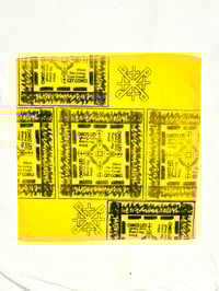 Image of GET GOING! Bandanna in Yellow