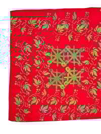 Image of Green Power Bandanna in Red